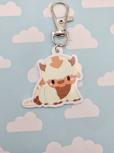 Baby A Keychain