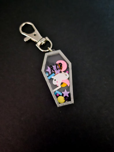 Coffin Shaker Keychain