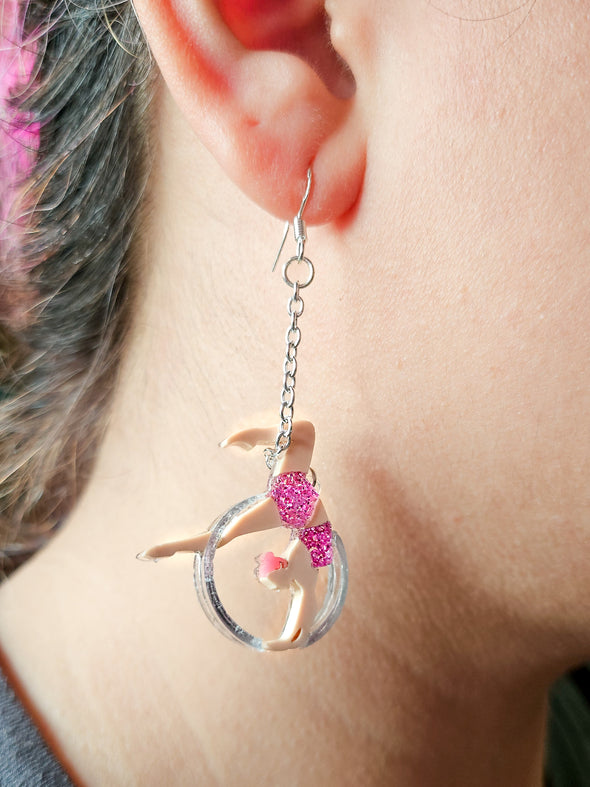 Aerial Lyra Hoop Earrings