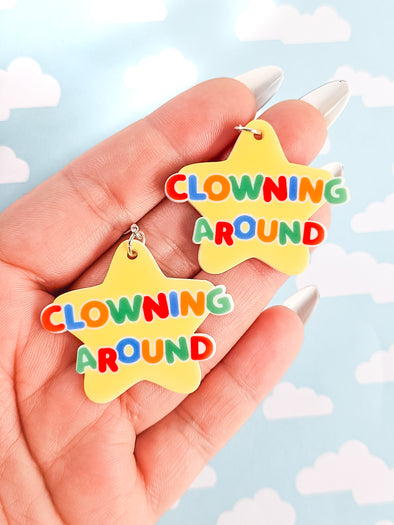 Clowning Around Earrings