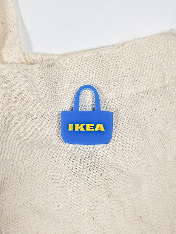 Big Blue Bag Pin