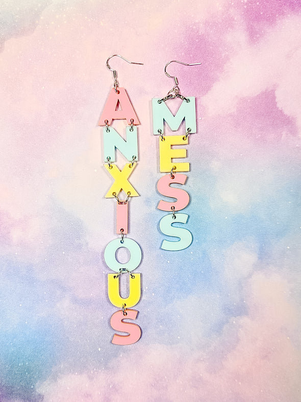 Anxious Mess Earrings