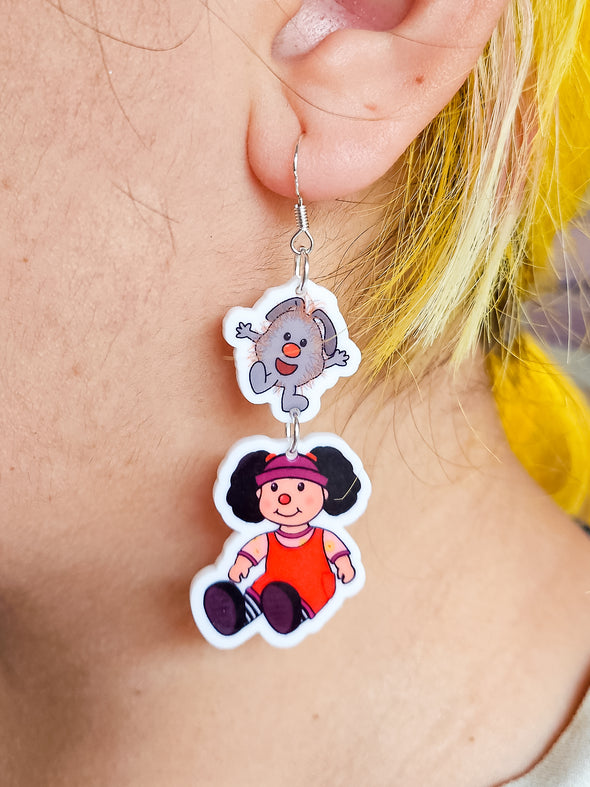 Clown Doll Earrings