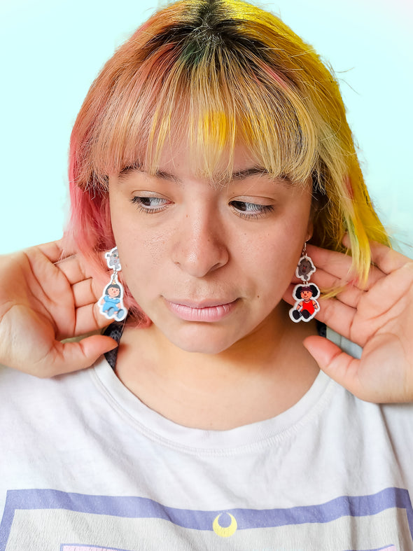 Clown Doll Earrings