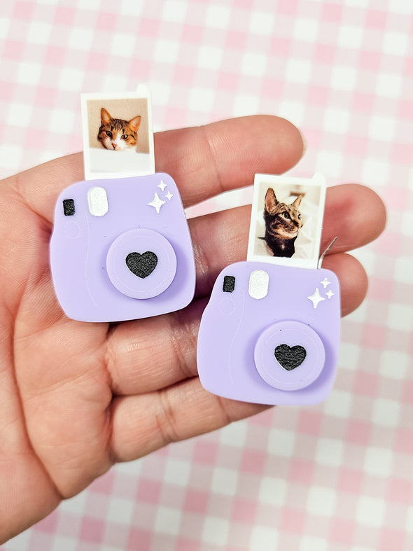 Custom Photo - Instax Polaroid Earrings