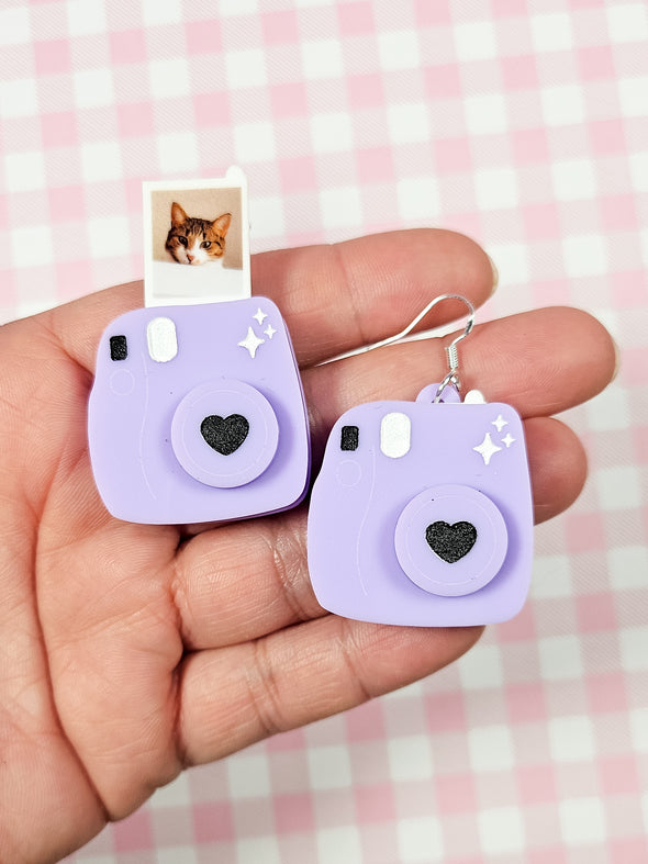 Custom Photo - Instax Polaroid Earrings